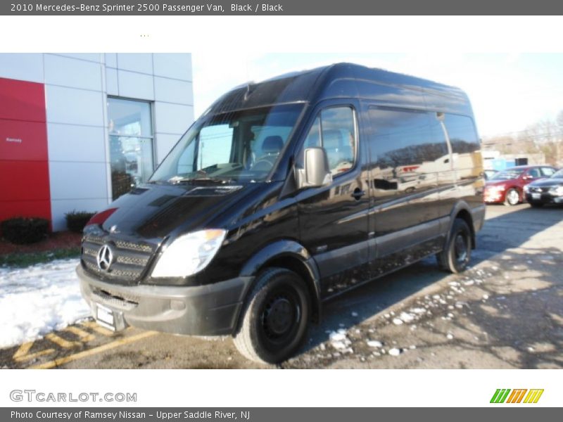 Black / Black 2010 Mercedes-Benz Sprinter 2500 Passenger Van