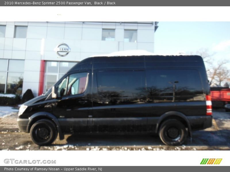 Black / Black 2010 Mercedes-Benz Sprinter 2500 Passenger Van