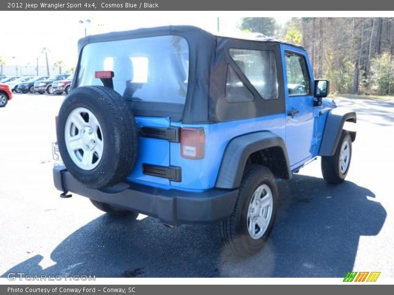 Cosmos Blue / Black 2012 Jeep Wrangler Sport 4x4