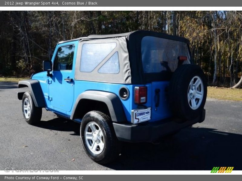 Cosmos Blue / Black 2012 Jeep Wrangler Sport 4x4