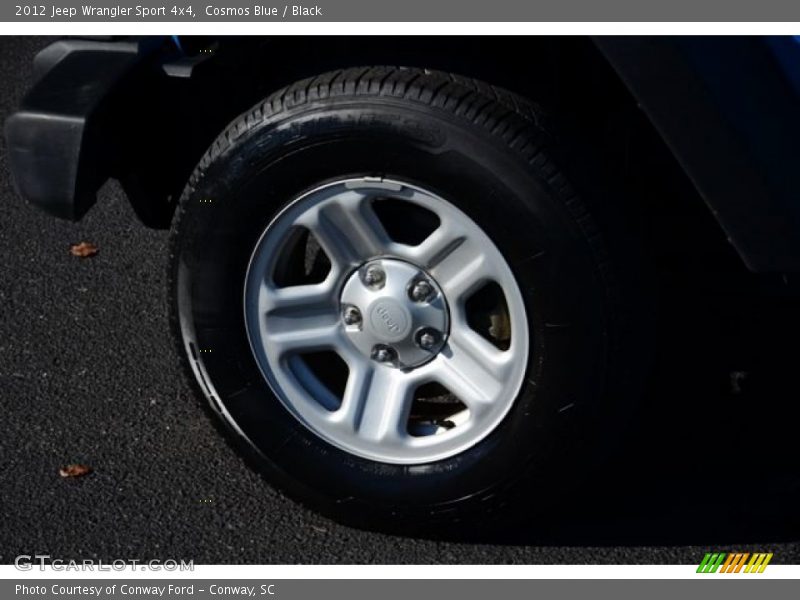 Cosmos Blue / Black 2012 Jeep Wrangler Sport 4x4