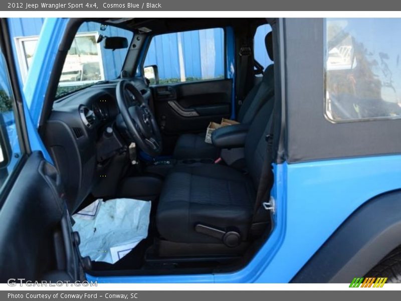 Cosmos Blue / Black 2012 Jeep Wrangler Sport 4x4