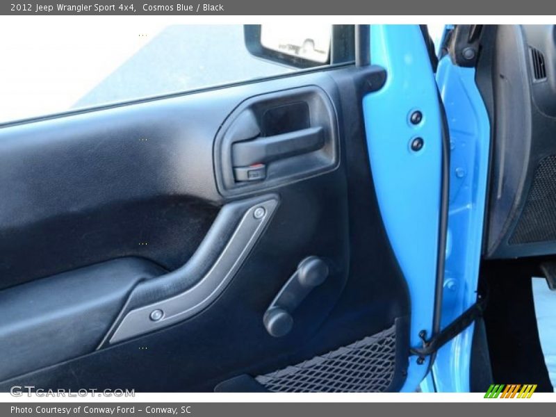 Cosmos Blue / Black 2012 Jeep Wrangler Sport 4x4