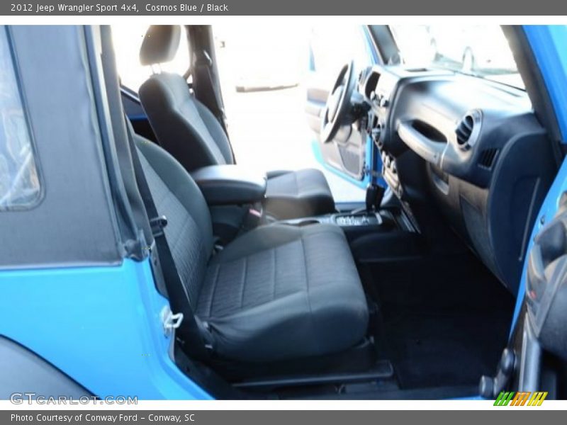 Cosmos Blue / Black 2012 Jeep Wrangler Sport 4x4