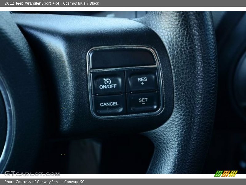 Cosmos Blue / Black 2012 Jeep Wrangler Sport 4x4