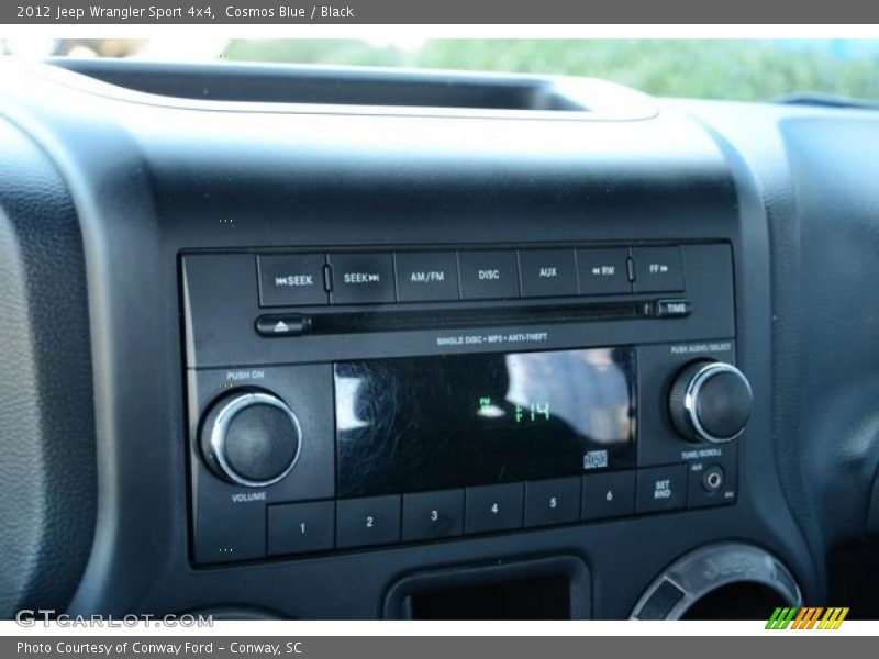 Cosmos Blue / Black 2012 Jeep Wrangler Sport 4x4