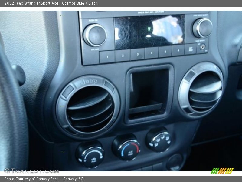 Cosmos Blue / Black 2012 Jeep Wrangler Sport 4x4