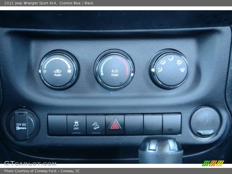 Cosmos Blue / Black 2012 Jeep Wrangler Sport 4x4