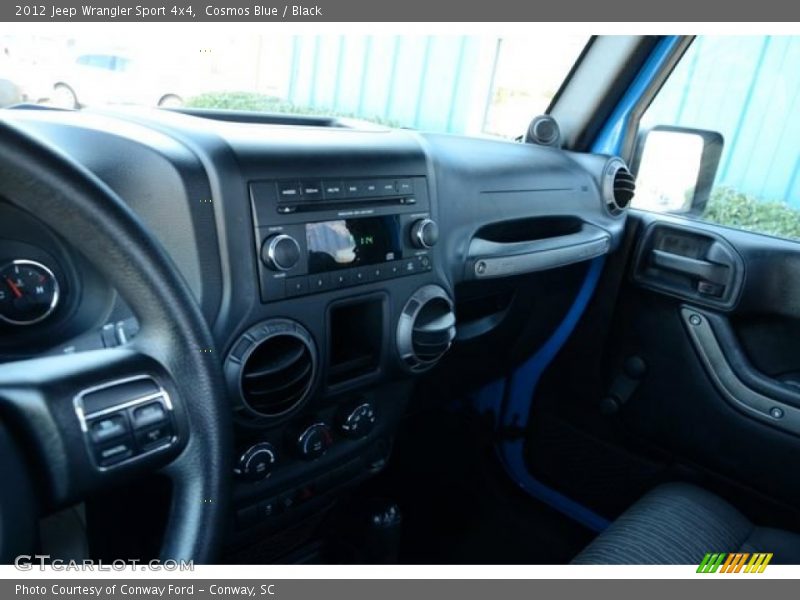 Cosmos Blue / Black 2012 Jeep Wrangler Sport 4x4