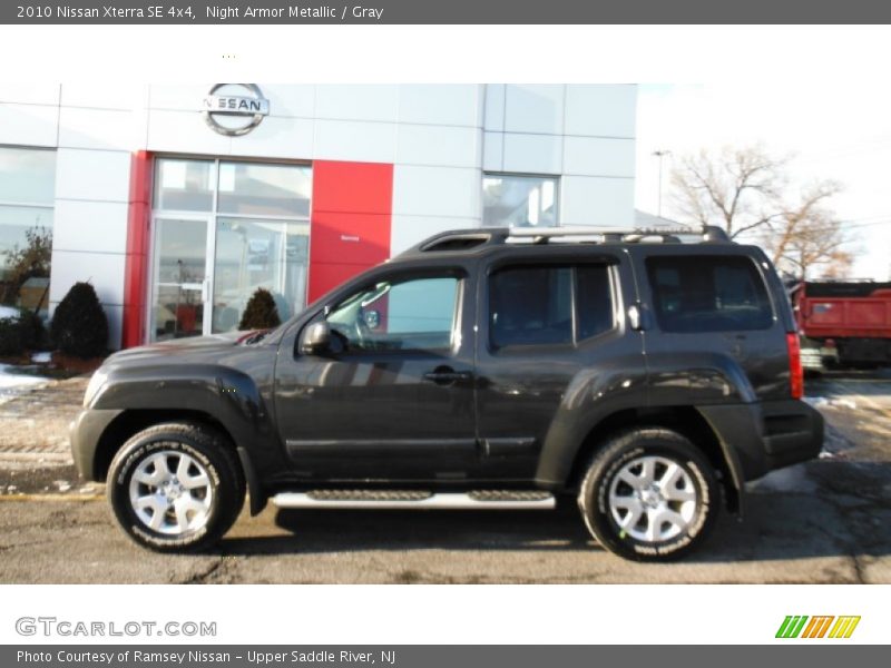 Night Armor Metallic / Gray 2010 Nissan Xterra SE 4x4