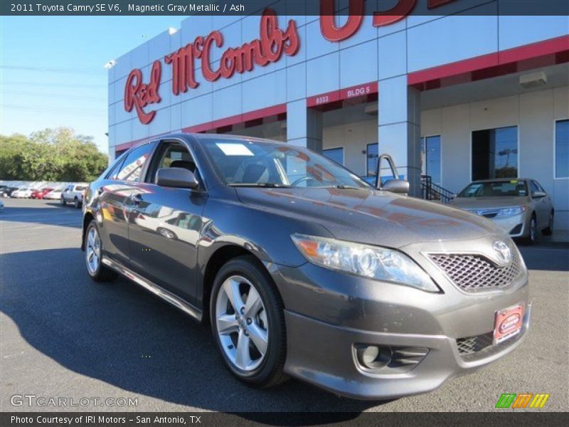 Magnetic Gray Metallic / Ash 2011 Toyota Camry SE V6