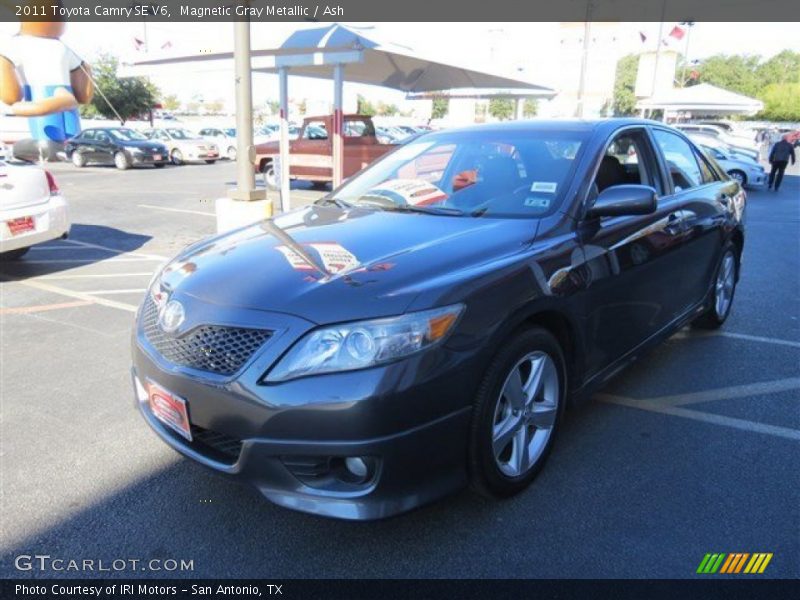 Magnetic Gray Metallic / Ash 2011 Toyota Camry SE V6