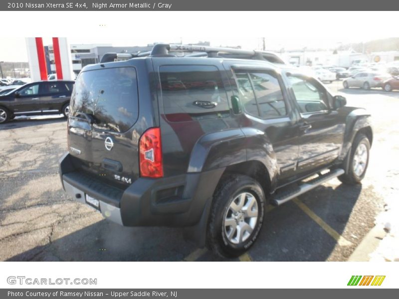 Night Armor Metallic / Gray 2010 Nissan Xterra SE 4x4