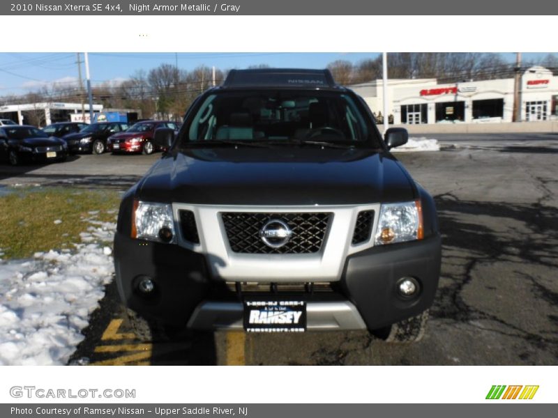 Night Armor Metallic / Gray 2010 Nissan Xterra SE 4x4