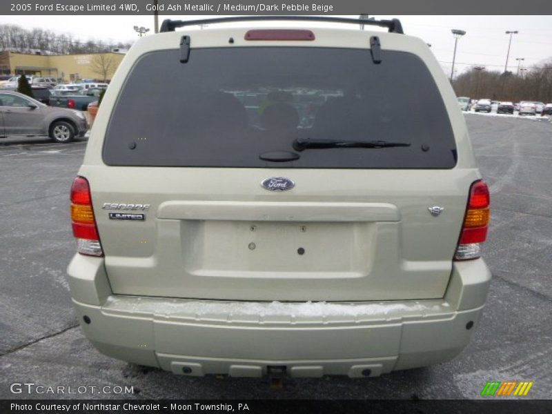 Gold Ash Metallic / Medium/Dark Pebble Beige 2005 Ford Escape Limited 4WD