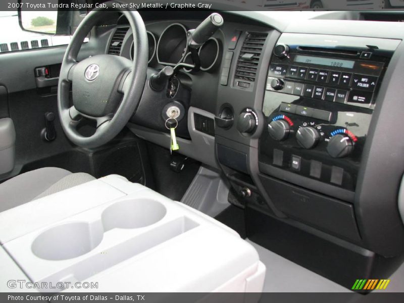 Silver Sky Metallic / Graphite Gray 2007 Toyota Tundra Regular Cab