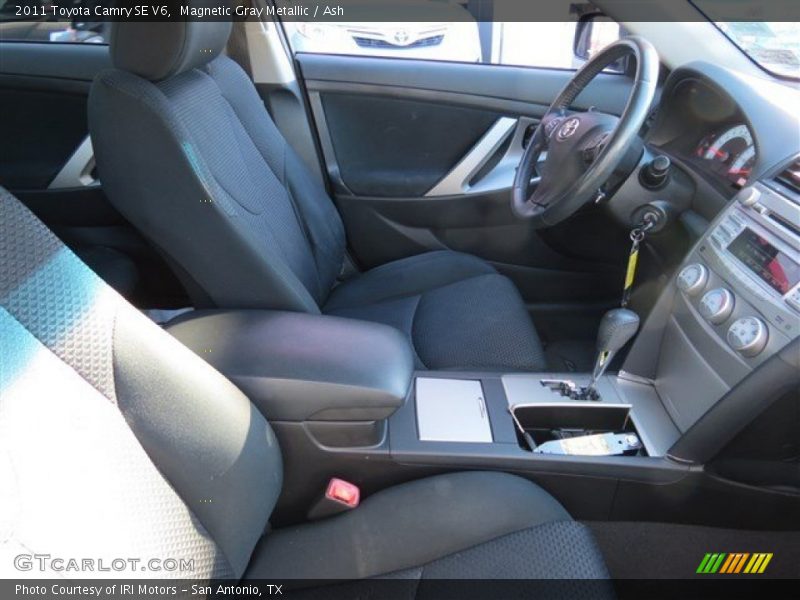 Magnetic Gray Metallic / Ash 2011 Toyota Camry SE V6