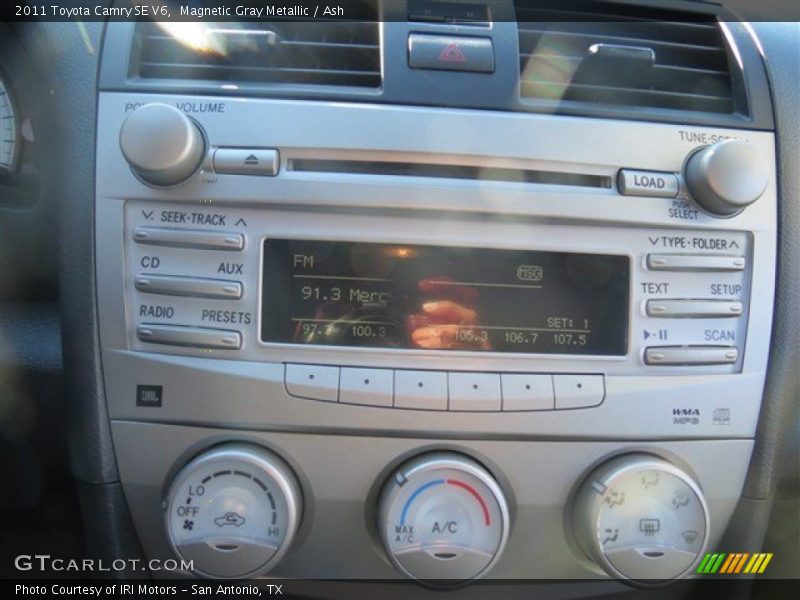 Magnetic Gray Metallic / Ash 2011 Toyota Camry SE V6