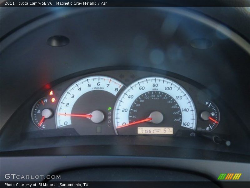 Magnetic Gray Metallic / Ash 2011 Toyota Camry SE V6