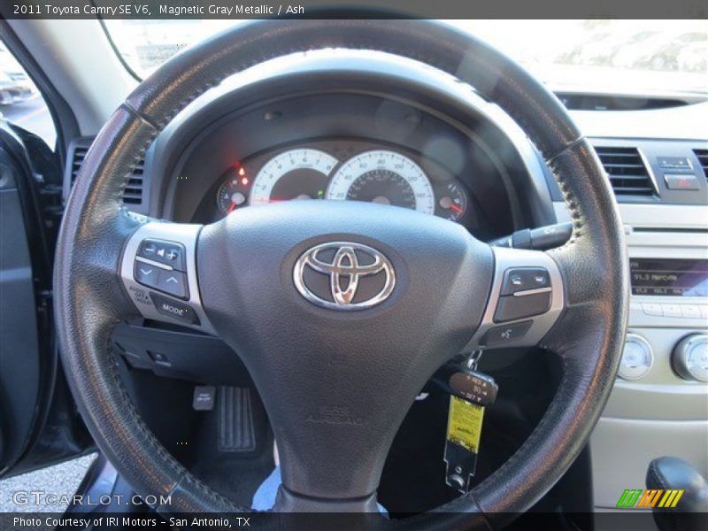 Magnetic Gray Metallic / Ash 2011 Toyota Camry SE V6