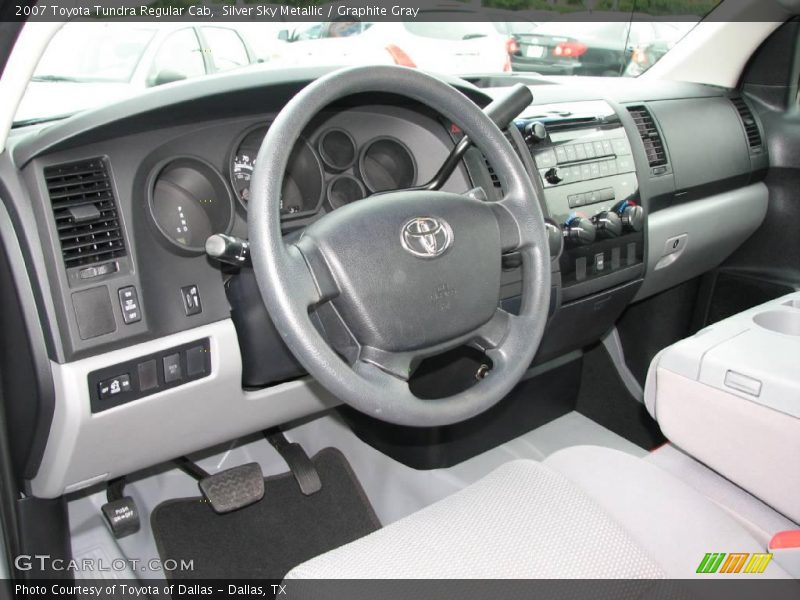Silver Sky Metallic / Graphite Gray 2007 Toyota Tundra Regular Cab