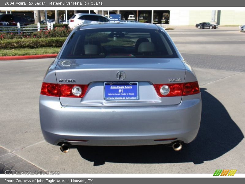 Meteor Silver Metallic / Quartz 2004 Acura TSX Sedan