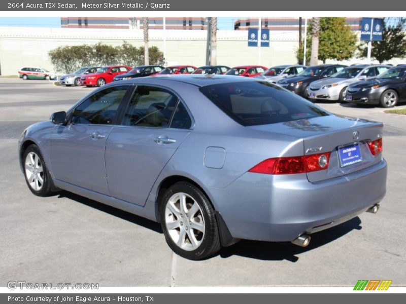 Meteor Silver Metallic / Quartz 2004 Acura TSX Sedan