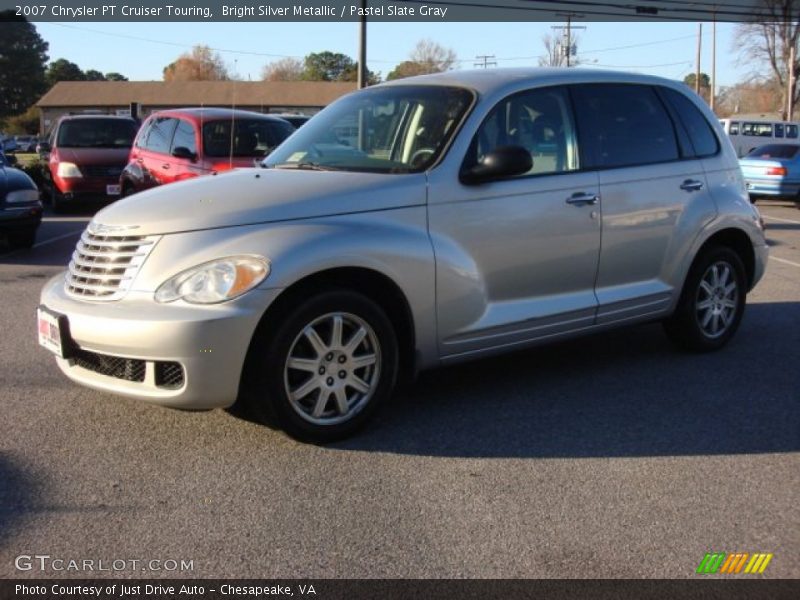 Bright Silver Metallic / Pastel Slate Gray 2007 Chrysler PT Cruiser Touring