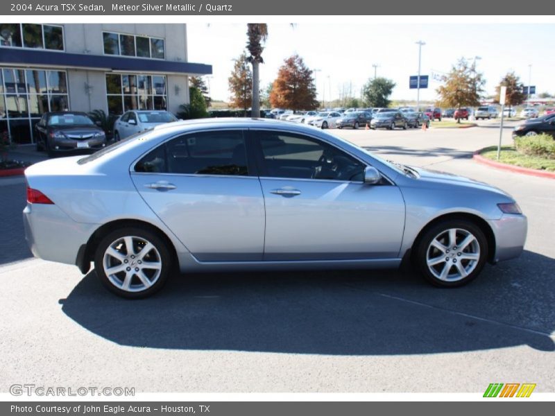 Meteor Silver Metallic / Quartz 2004 Acura TSX Sedan