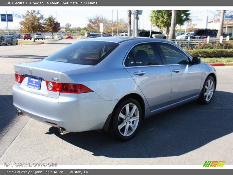 Meteor Silver Metallic / Quartz 2004 Acura TSX Sedan