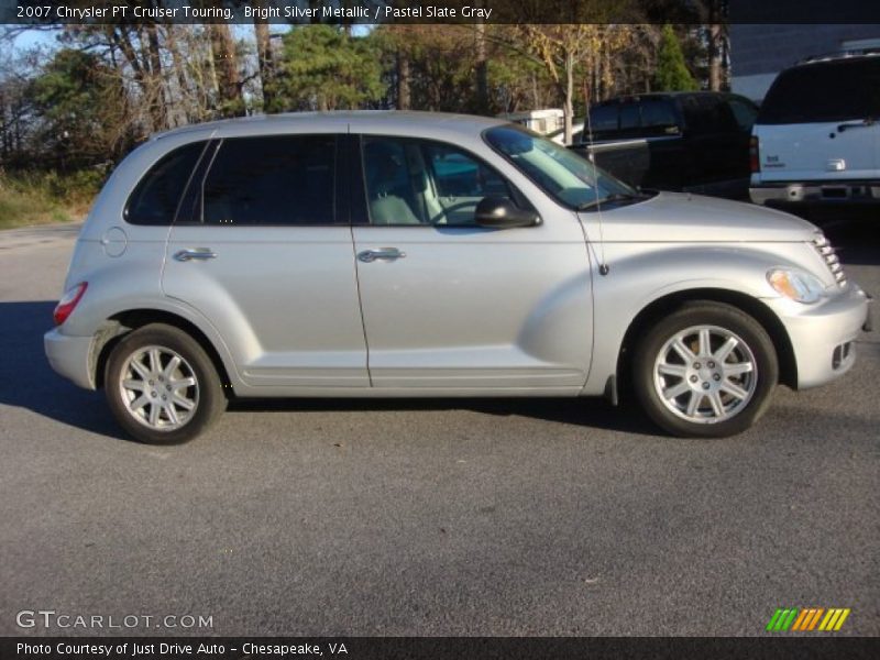Bright Silver Metallic / Pastel Slate Gray 2007 Chrysler PT Cruiser Touring