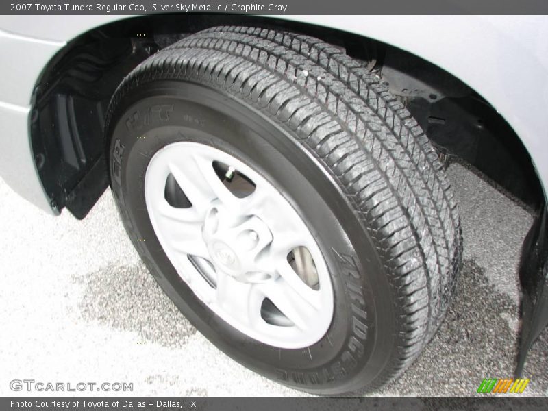 Silver Sky Metallic / Graphite Gray 2007 Toyota Tundra Regular Cab