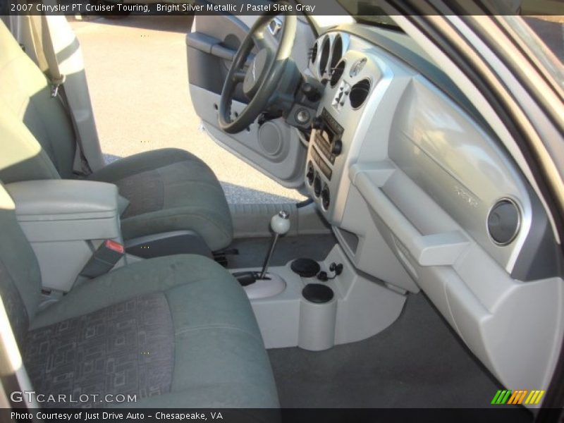 Bright Silver Metallic / Pastel Slate Gray 2007 Chrysler PT Cruiser Touring