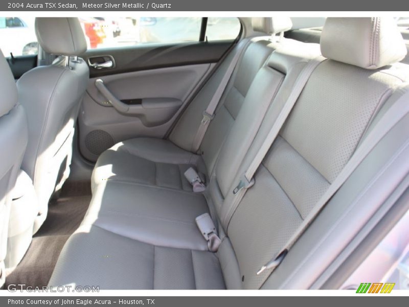 Meteor Silver Metallic / Quartz 2004 Acura TSX Sedan