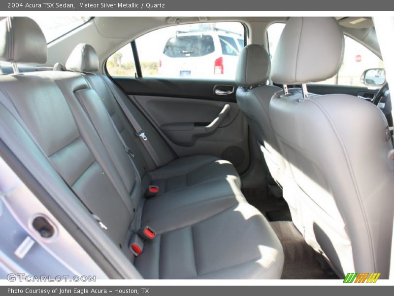 Meteor Silver Metallic / Quartz 2004 Acura TSX Sedan