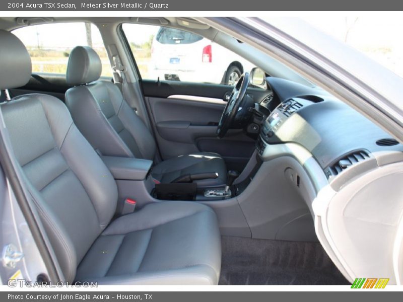 Meteor Silver Metallic / Quartz 2004 Acura TSX Sedan