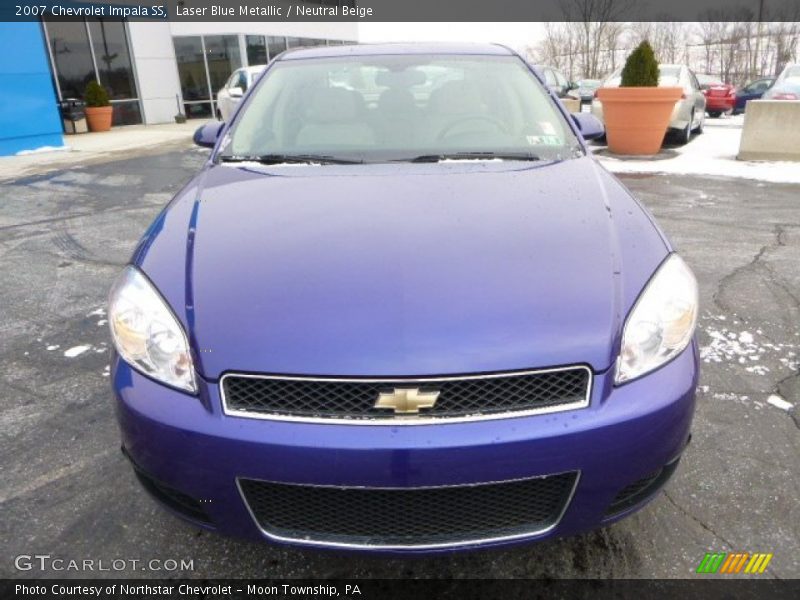 Laser Blue Metallic / Neutral Beige 2007 Chevrolet Impala SS