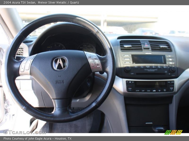 Meteor Silver Metallic / Quartz 2004 Acura TSX Sedan