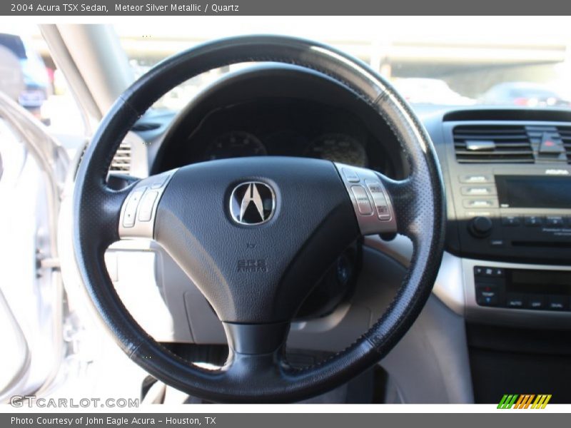 Meteor Silver Metallic / Quartz 2004 Acura TSX Sedan