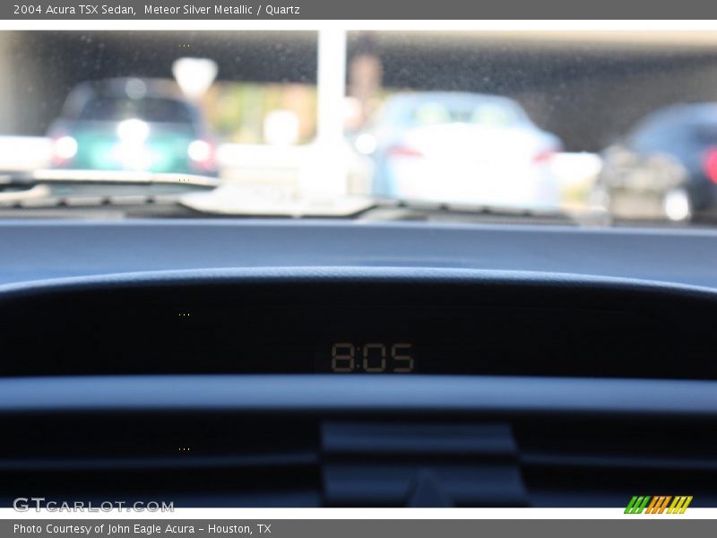 Meteor Silver Metallic / Quartz 2004 Acura TSX Sedan