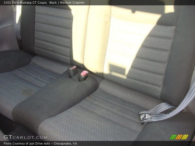 Black / Medium Graphite 2002 Ford Mustang GT Coupe