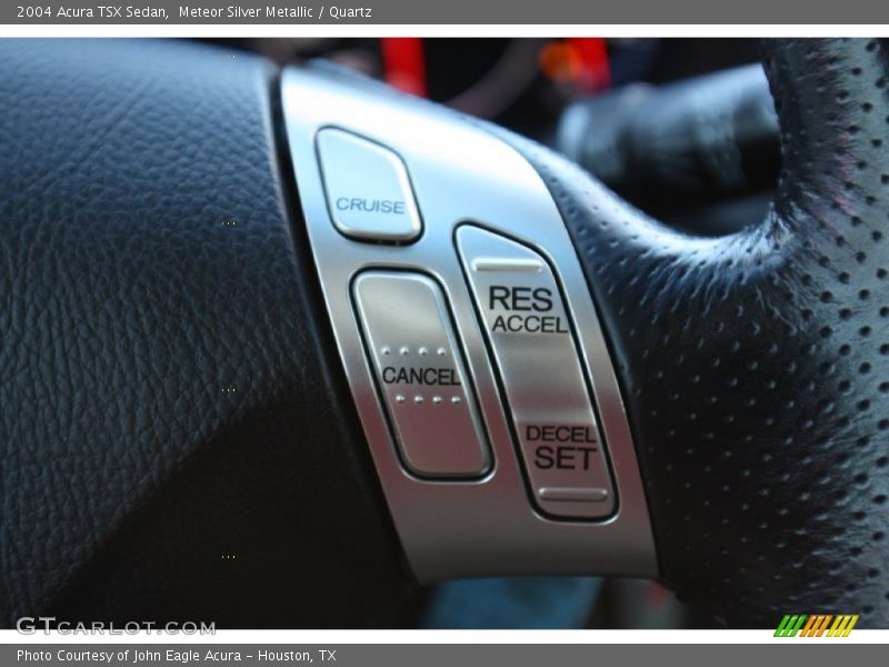 Meteor Silver Metallic / Quartz 2004 Acura TSX Sedan