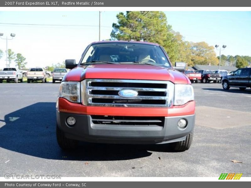 Redfire Metallic / Stone 2007 Ford Expedition EL XLT