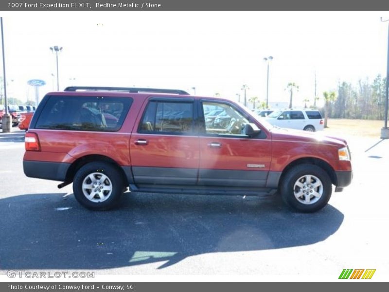 Redfire Metallic / Stone 2007 Ford Expedition EL XLT