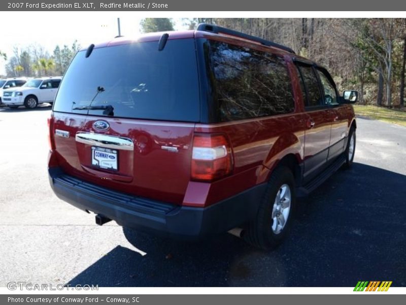 Redfire Metallic / Stone 2007 Ford Expedition EL XLT