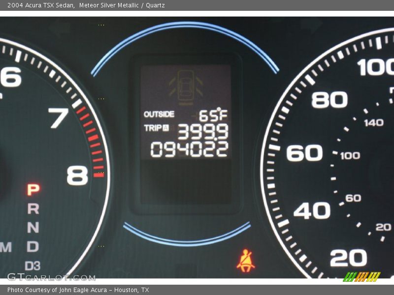 Meteor Silver Metallic / Quartz 2004 Acura TSX Sedan
