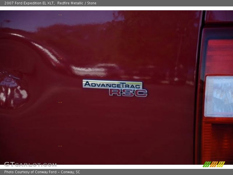 Redfire Metallic / Stone 2007 Ford Expedition EL XLT