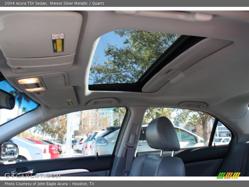 Meteor Silver Metallic / Quartz 2004 Acura TSX Sedan