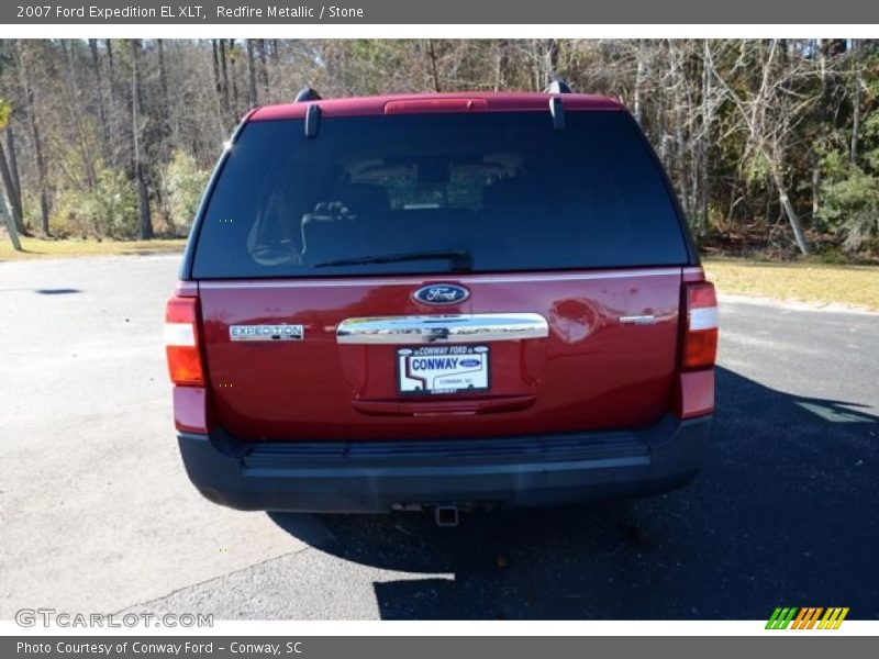 Redfire Metallic / Stone 2007 Ford Expedition EL XLT