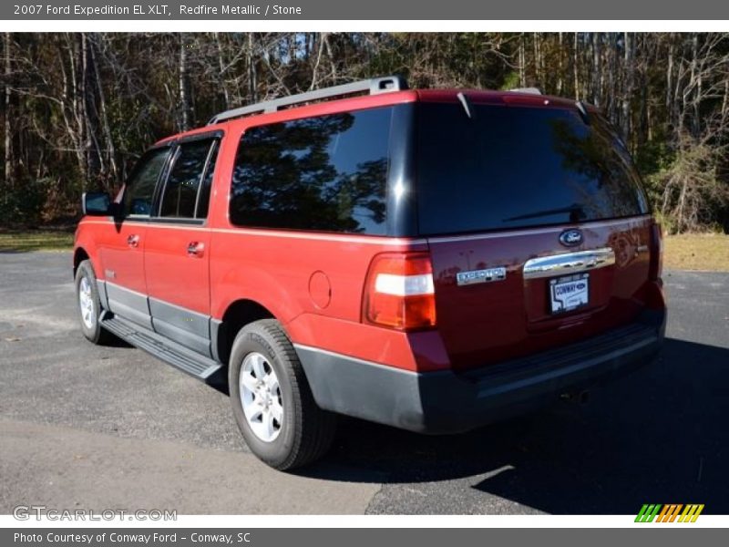 Redfire Metallic / Stone 2007 Ford Expedition EL XLT